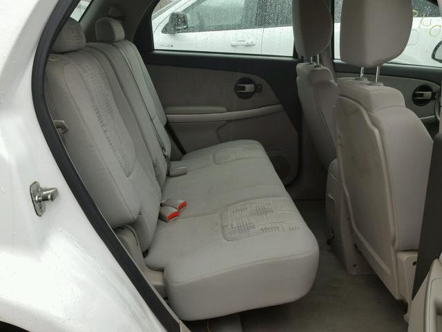 2CNDL23F866142077 - 2006 CHEVROLET EQUINOX LS WHITE photo 6