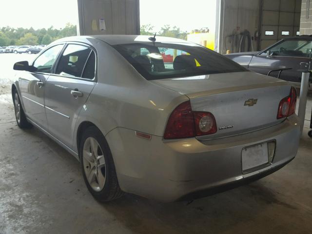 1G1ZB5EB3A4150504 - 2010 CHEVROLET MALIBU LS Gümüş foto 3