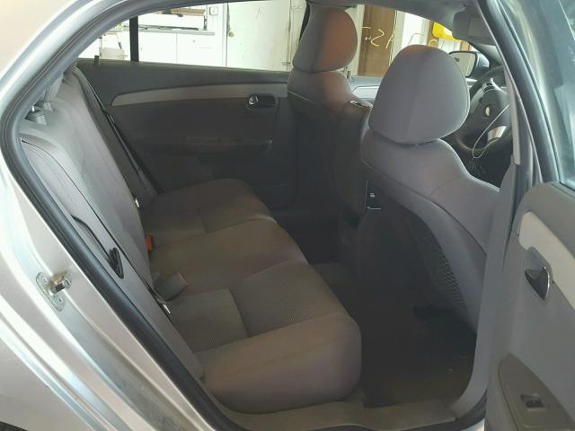 1G1ZB5EB3A4150504 - 2010 CHEVROLET MALIBU LS Gümüş foto 6