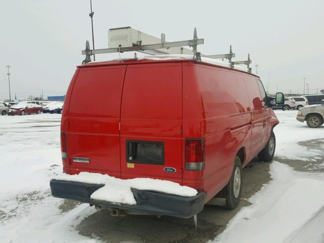 1FTSS34PX8DA69553 - 2008 FORD ECONOLINE RED photo 4