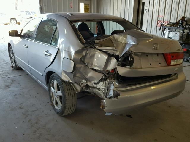 1HGCM56704A155054 - 2004 HONDA ACCORD EX SILVER photo 3