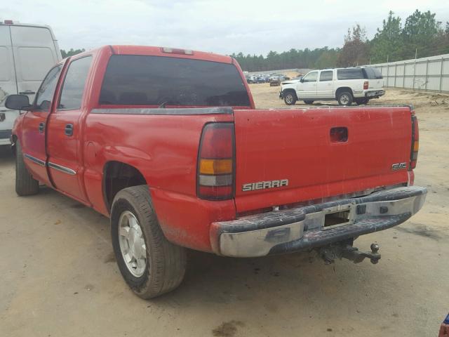 2GTEC13V771154214 - 2007 GMC NEW SIERRA RED photo 3