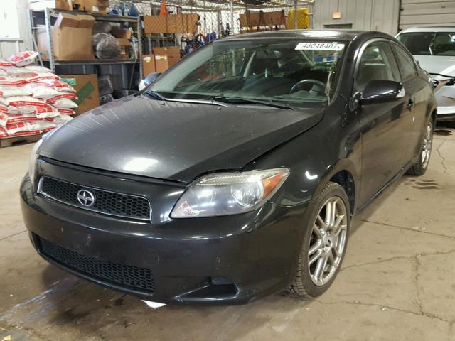 JTKDE177950031940 - 2005 TOYOTA SCION TC BLACK photo 2