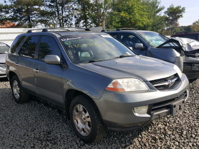 2HNYD18291H501057 - 2001 ACURA MDX GRAY photo 1