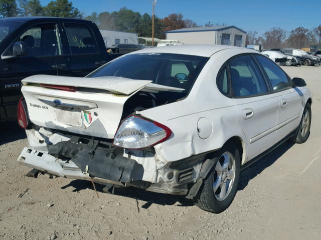 1FAFP55S63A223127 - 2003 FORD TAURUS SES WHITE photo 4
