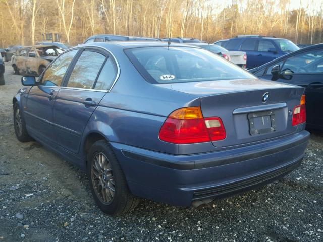 WBAAM5338XKG09203 - 1999 BMW 328I BLUE photo 3