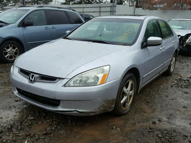 1HGCM55864A026682 - 2004 HONDA ACCORD GRAY photo 2