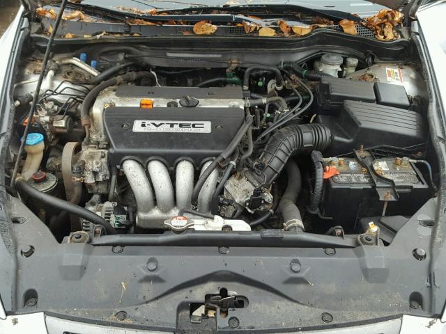 1HGCM55864A026682 - 2004 HONDA ACCORD GRAY photo 7