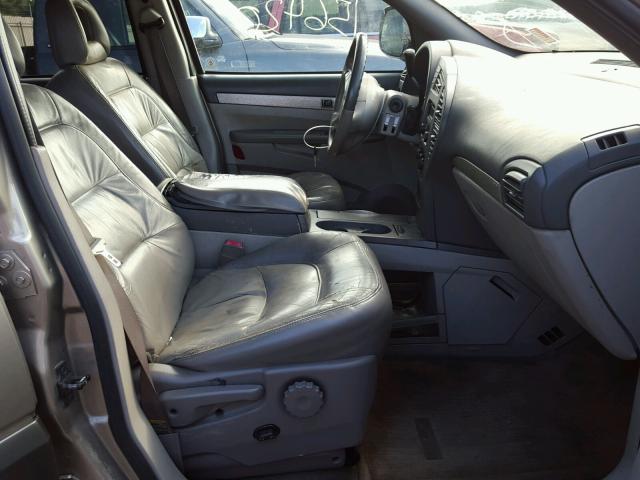 3G5DA03E72S583403 - 2002 BUICK RENDEZVOUS GRAY photo 5