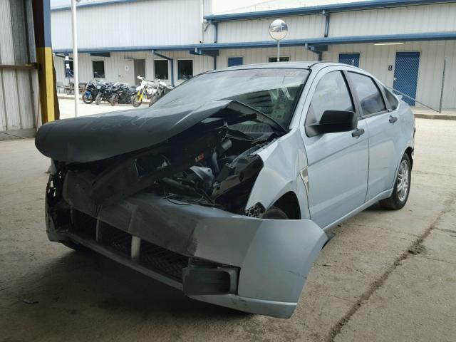 1FAHP35N88W215337 - 2008 FORD FOCUS SE BLUE photo 2