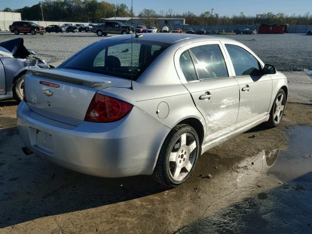 1G1AF5F52A7234354 - 2010 CHEVROLET COBALT 2LT SILVER photo 4