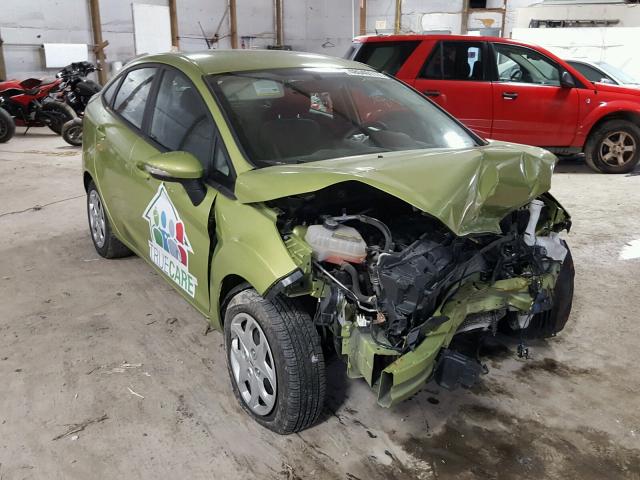 3FADP4BJ9DM219655 - 2013 FORD FIESTA SE GREEN photo 1