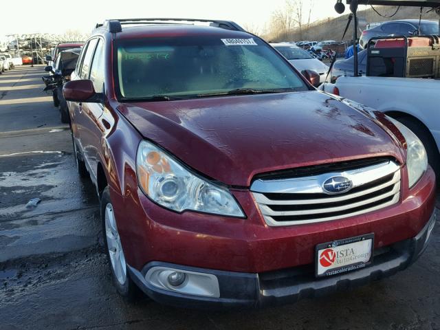 4S4BRBCC9B3342124 - 2011 SUBARU OUTBACK 2. RED photo 1