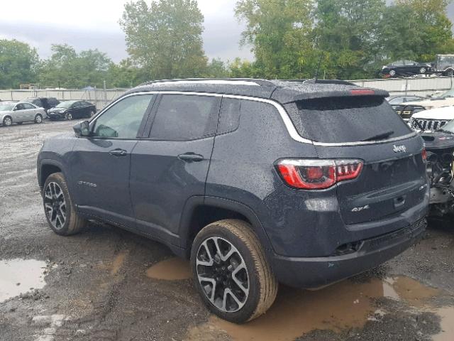 3C4NJDCB6JT147287 - 2018 JEEP COMPASS LI GRAY photo 3