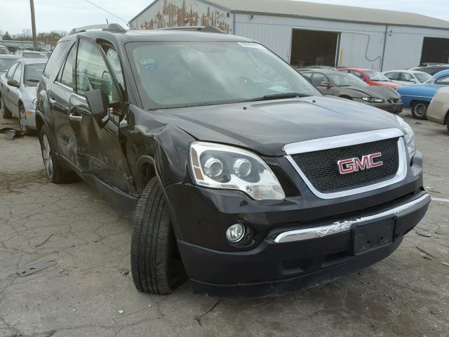 1GKLRMED7AJ169390 - 2010 GMC ACADIA SLT BLACK photo 1