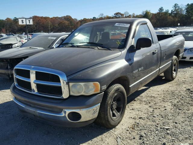 1D7HA16D74J102529 - 2004 DODGE RAM 1500 S GRAY photo 2