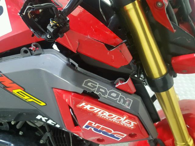 MLHJC6113H5203563 - 2017 HONDA GROM 125 RED photo 13