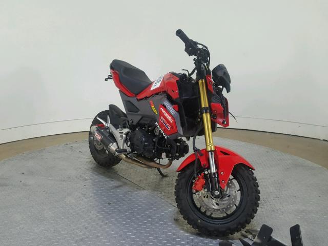 MLHJC6113H5203563 - 2017 HONDA GROM 125 RED photo 2