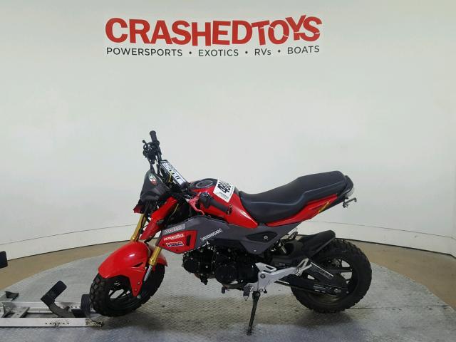 MLHJC6113H5203563 - 2017 HONDA GROM 125 RED photo 5