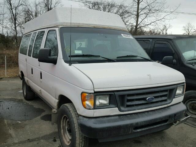 1FTNE24233HA46135 - 2003 FORD ECONOLINE WHITE photo 1