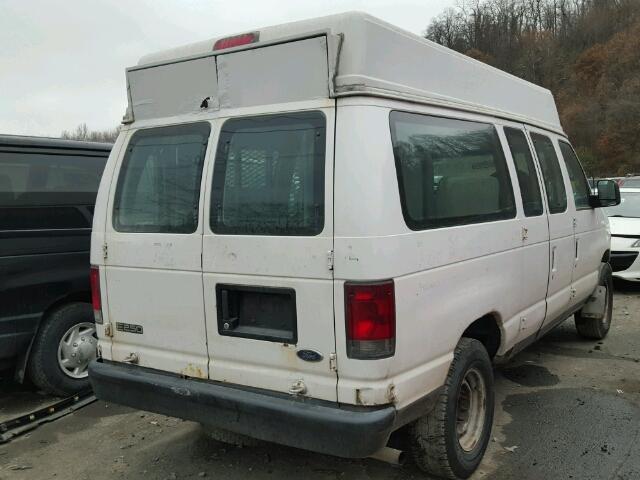 1FTNE24233HA46135 - 2003 FORD ECONOLINE WHITE photo 4