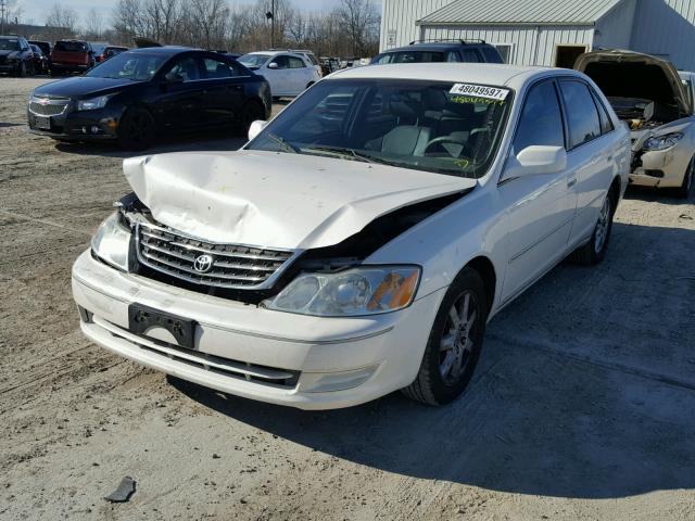 4T1BF28BX3U335591 - 2003 TOYOTA AVALON XL WHITE photo 2