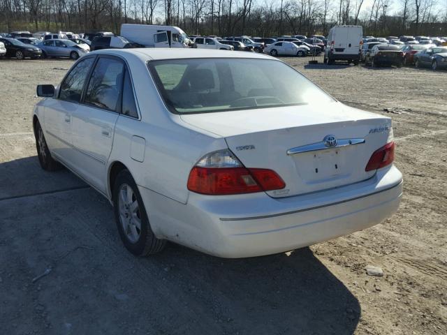 4T1BF28BX3U335591 - 2003 TOYOTA AVALON XL WHITE photo 3