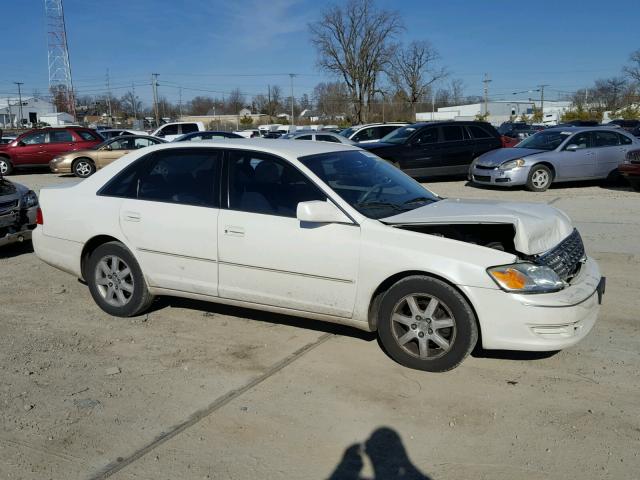 4T1BF28BX3U335591 - 2003 TOYOTA AVALON XL WHITE photo 9