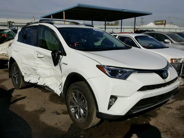 JTMRJREV8HD088801 - 2017 TOYOTA RAV4 HV LE WHITE photo 1