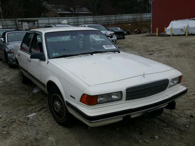 1G4AL51N9K6417549 - 1989 BUICK CENTURY LI WHITE photo 1