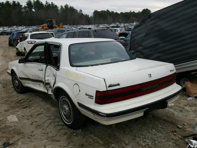 1G4AL51N9K6417549 - 1989 BUICK CENTURY LI WHITE photo 3