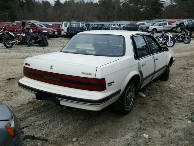 1G4AL51N9K6417549 - 1989 BUICK CENTURY LI WHITE photo 4