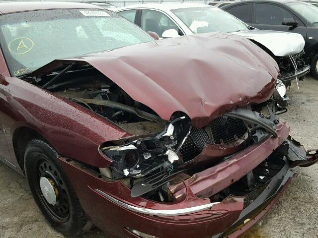 2G4WF582071135839 - 2007 BUICK ALLURE CX MAROON photo 9