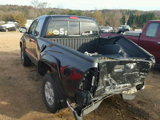 5TETU62N36Z180614 - 2006 TOYOTA TACOMA PRE CHARCOAL photo 3