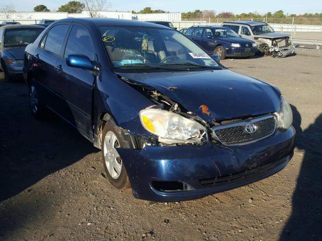 2T1BR30E16C610631 - 2006 TOYOTA COROLLA CE BLUE photo 1