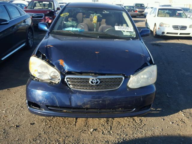 2T1BR30E16C610631 - 2006 TOYOTA COROLLA CE BLUE photo 7