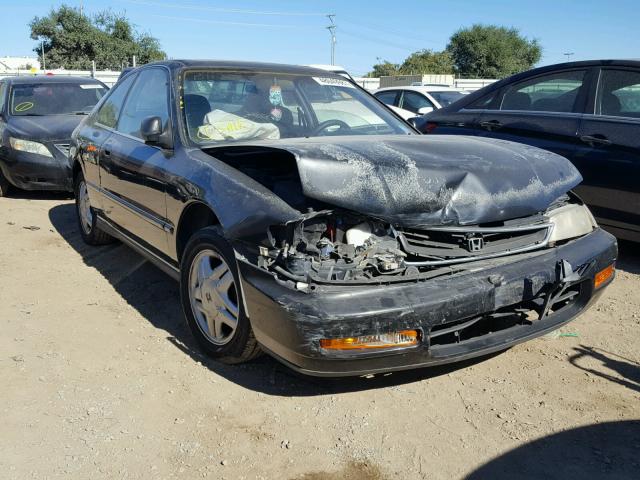 1HGCD7255VA002543 - 1997 HONDA ACCORD EX BLACK photo 1