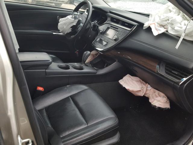 4T1BK1EBXEU107667 - 2014 TOYOTA AVALON BAS Silber Foto 5