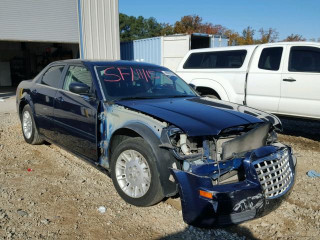 2C3JA43R25H558975 - 2005 CHRYSLER 300 BLUE photo 1