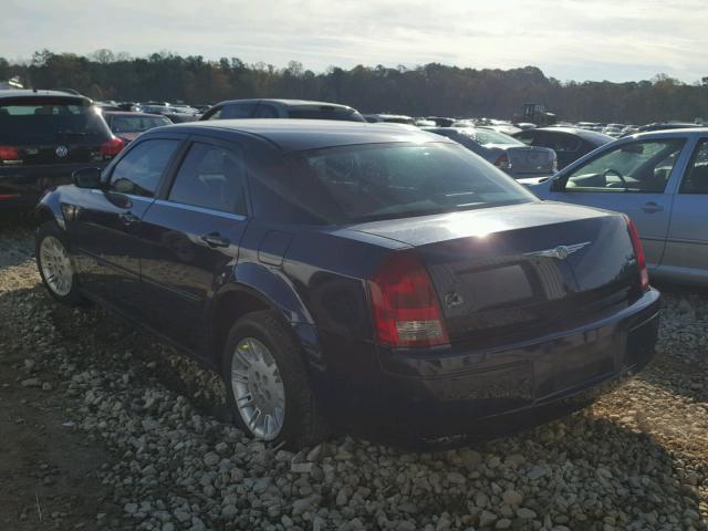 2C3JA43R25H558975 - 2005 CHRYSLER 300 BLUE photo 3