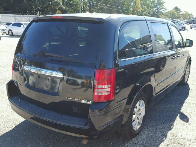 2A8HR44E99R536303 - 2009 CHRYSLER TOWN & COU BLACK photo 4