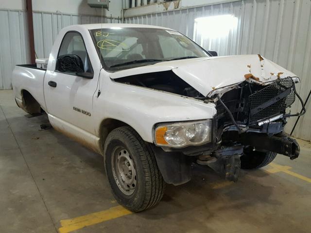 1D7HA16K95J627818 - 2005 DODGE RAM 1500 S WHITE photo 1