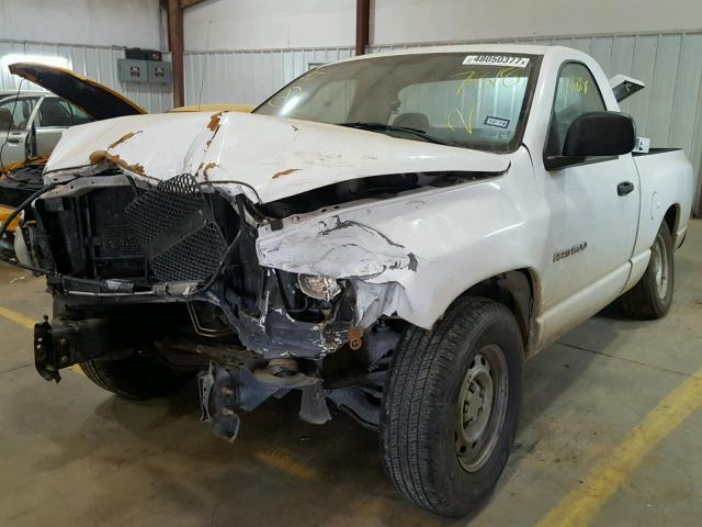 1D7HA16K95J627818 - 2005 DODGE RAM 1500 S WHITE photo 2