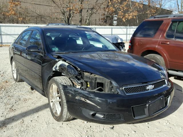 2G1WC5E32D1178626 - 2013 CHEVROLET IMPALA LTZ BLACK photo 1