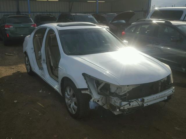 1HGCP36848A068963 - 2008 HONDA ACCORD EXL WHITE photo 1