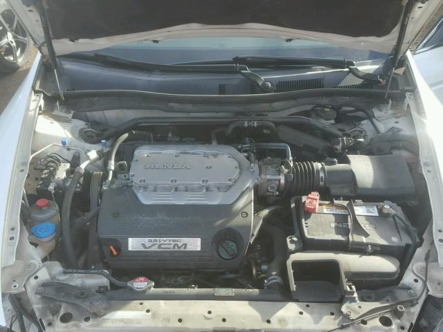 1HGCP36848A068963 - 2008 HONDA ACCORD EXL WHITE photo 7
