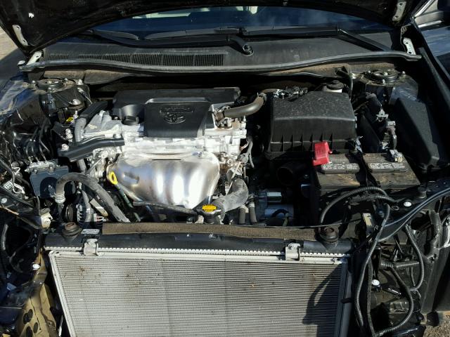 4T4BF1FK1FR493924 - 2015 TOYOTA CAMRY LE შავი ფოტო 7