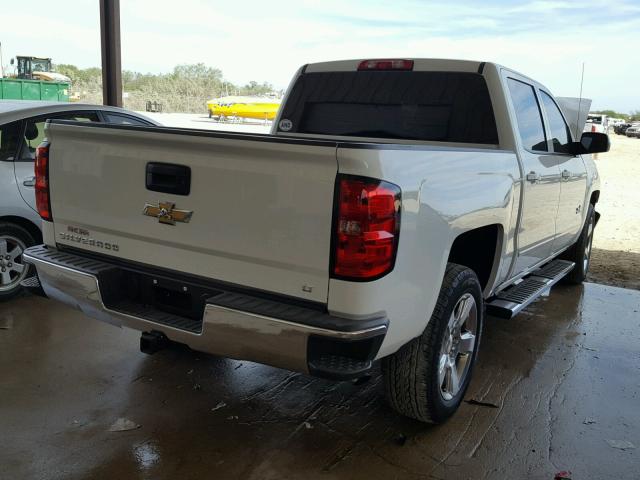 3GCPCRECXHG415573 - 2017 CHEVROLET SILVERADO WHITE photo 4