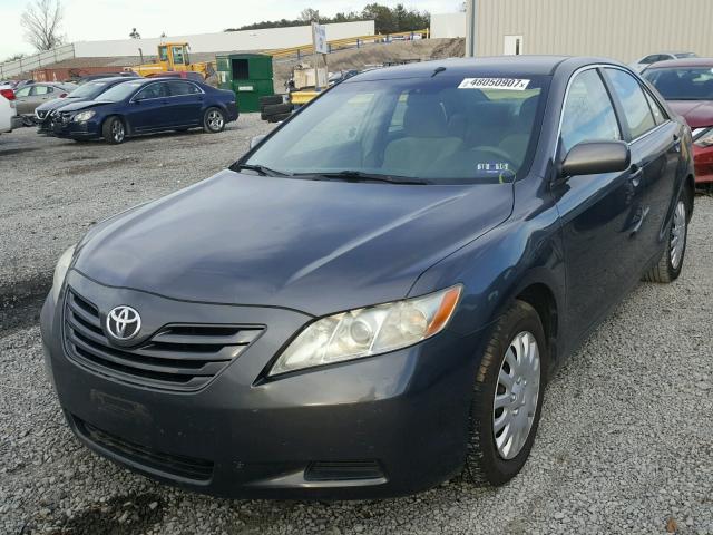 4T1BE46K18U241737 - 2008 TOYOTA CAMRY CE GRAY photo 2