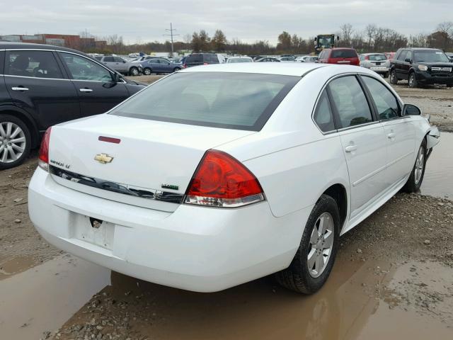 2G1WG5EK7B1125798 - 2011 CHEVROLET IMPALA LT Սպիտակ լուսանկար 4
